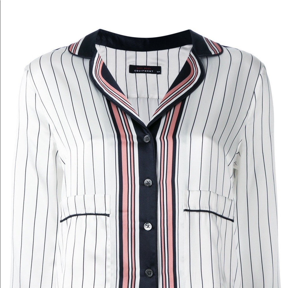 Kate Moss Equipment Blouse